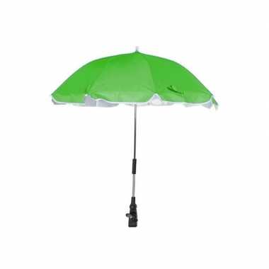 Goedkope groene parasol voor stoel of kinderwagen 100 cm