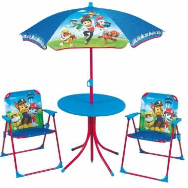 Goedkope paw patrol buiten meubilair 4 delig