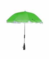 Goedkope groene parasol voor stoel of kinderwagen 100 cm