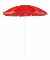Goedkope verstelbare rode parasol